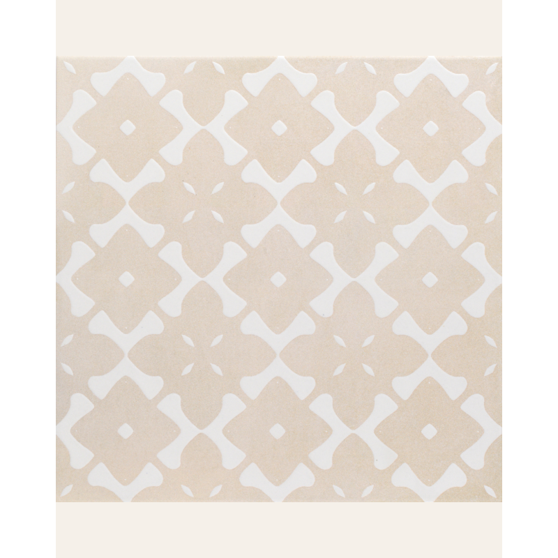 Bari Deco Sand 33x33 - Carrelage style carreaux de ciment (carton de 1 m2)