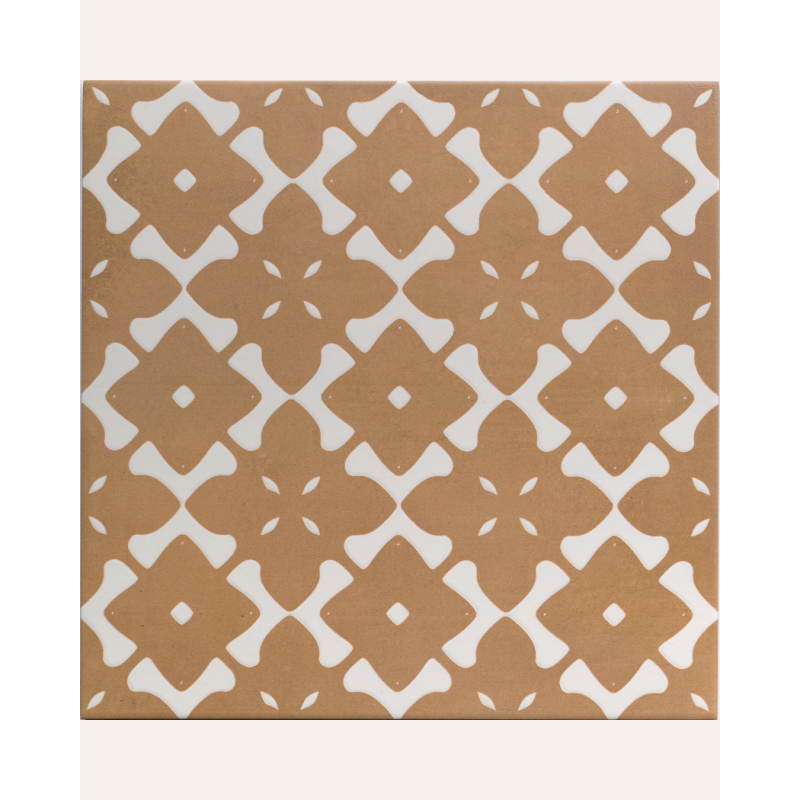 Bari Deco Terra 33x33 - Carrelage style carreaux de ciment (carton de 1 m2)