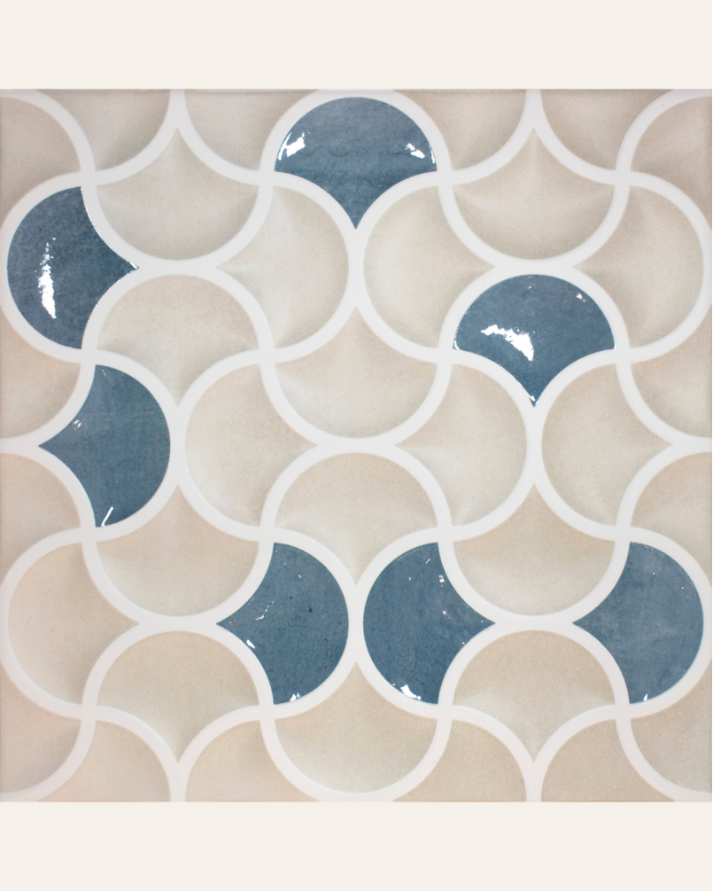 Lattice Sand Aqua 33x33 -...