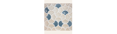 Lattice Sand Aqua 33x33 - Carrelage style carreaux de ciment (carton de 0,89 m2)