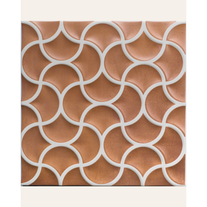 Lattice Cotto 33x33 - Carrelage style carreaux de ciment (carton de 0,89 m2)