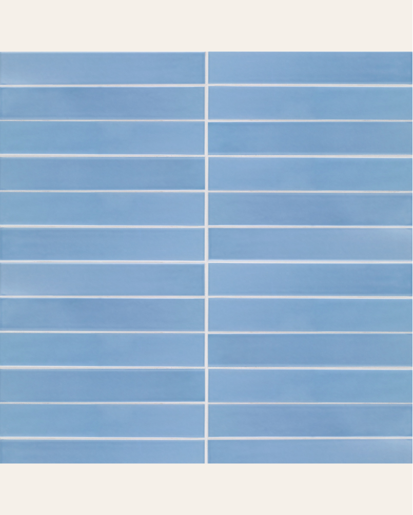 Sidney Calm 5x30 - Faïence effet zellige (carton de 0,51 m²)