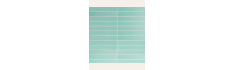 Sidney Aqua 5x30 - Faïence effet zellige (carton de 0,51 m²)