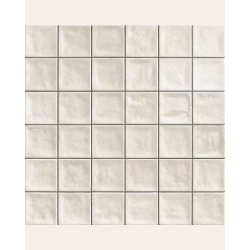 Dix Chaouen Ice 20x20 - Faïence effet zellige (carton de 1 m²)