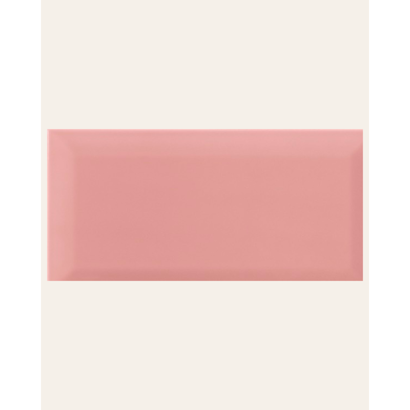 Bissel Pink 10x20 - Faïence style métro (carton de 1 m²)