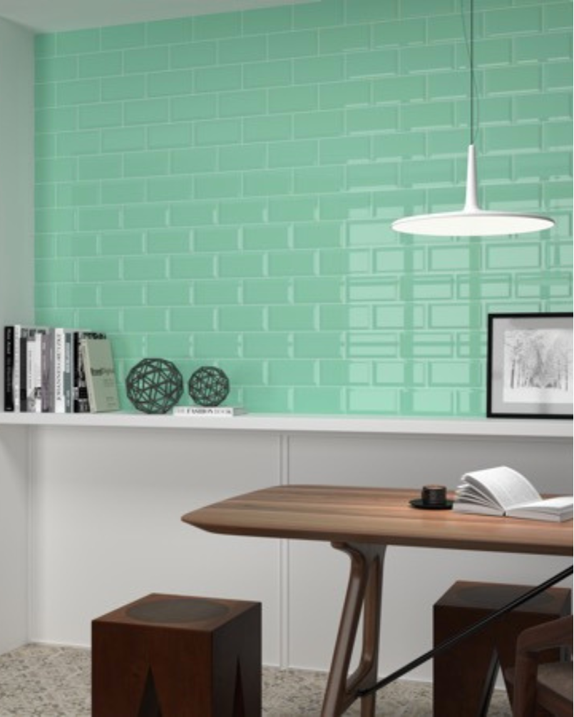 Bissel Emerald 10x20 - Faïence style métro (carton de 1 m²)
