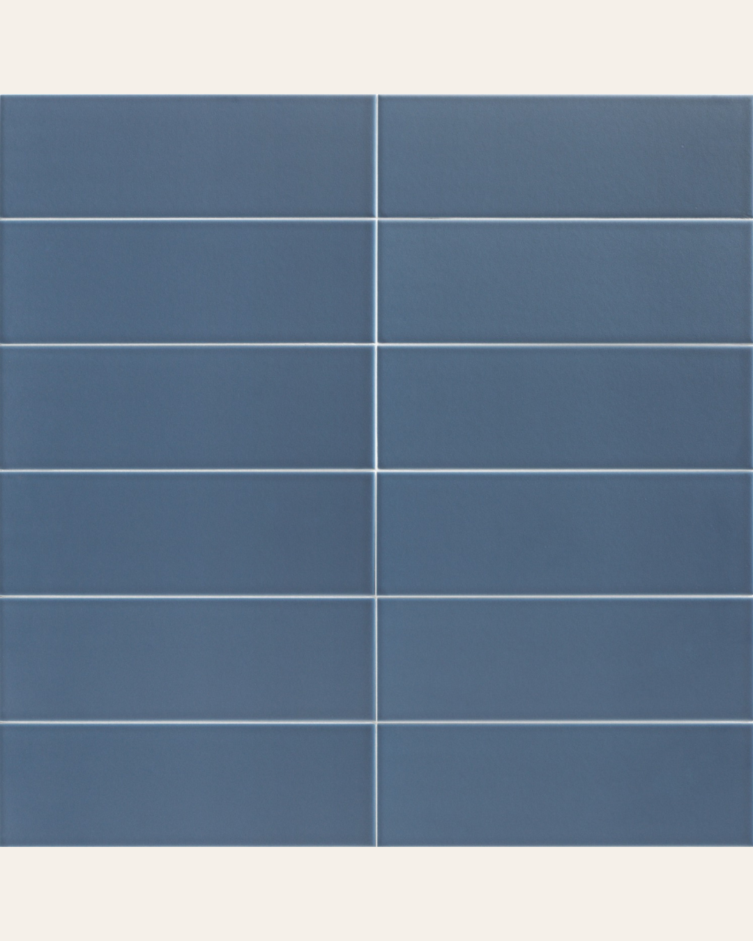 Jungle Marine 10x30 - Faience unie (carton de 1 m2)
