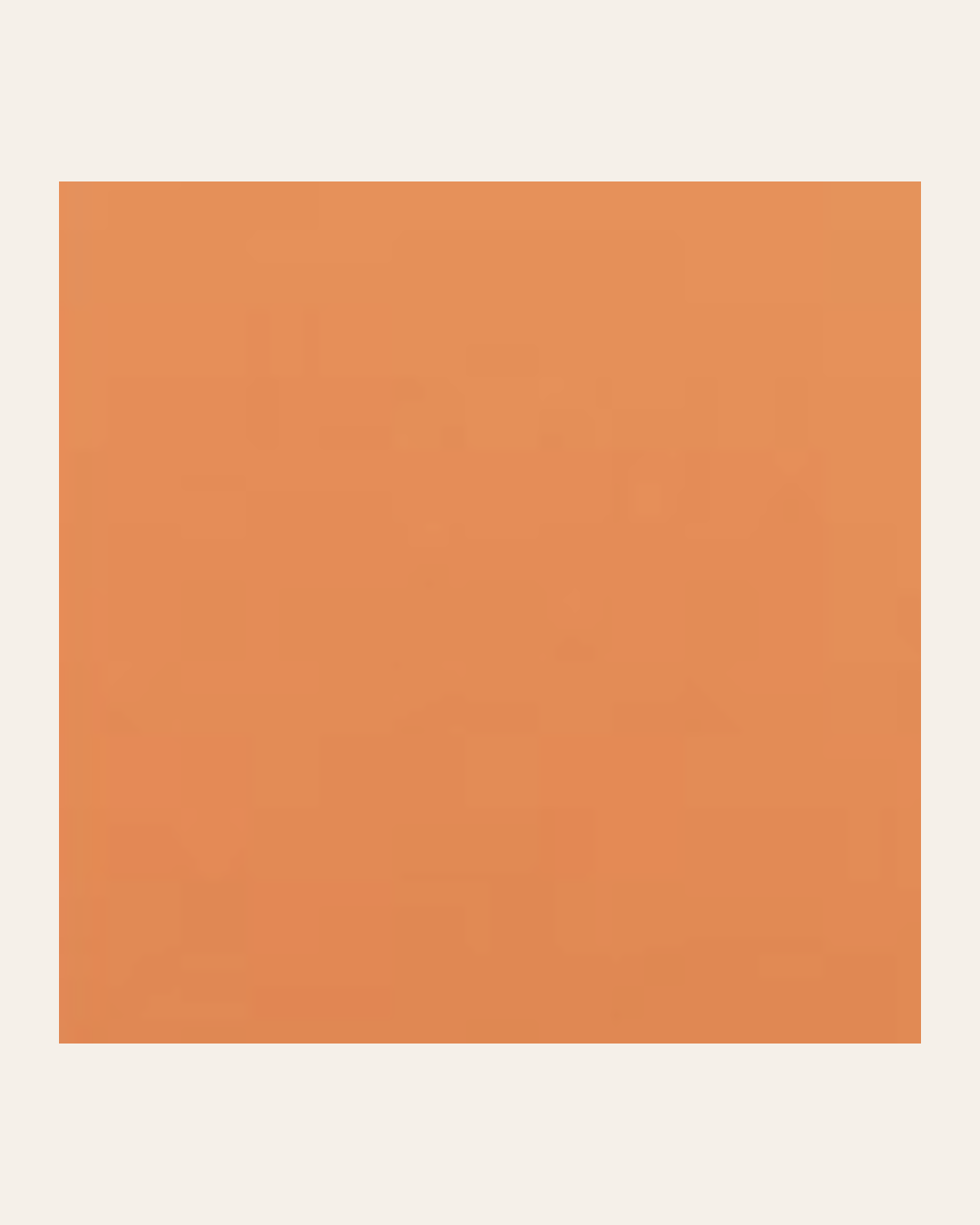 Rainbow Naranja 15x15 - Faience uni (carton de 0,5 m²)