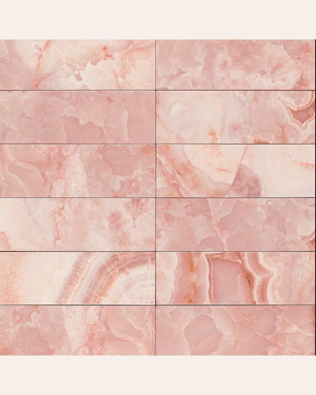 Chloe Rosewood 10x30 - Faience effet marbre (carton de 1,02 m2)