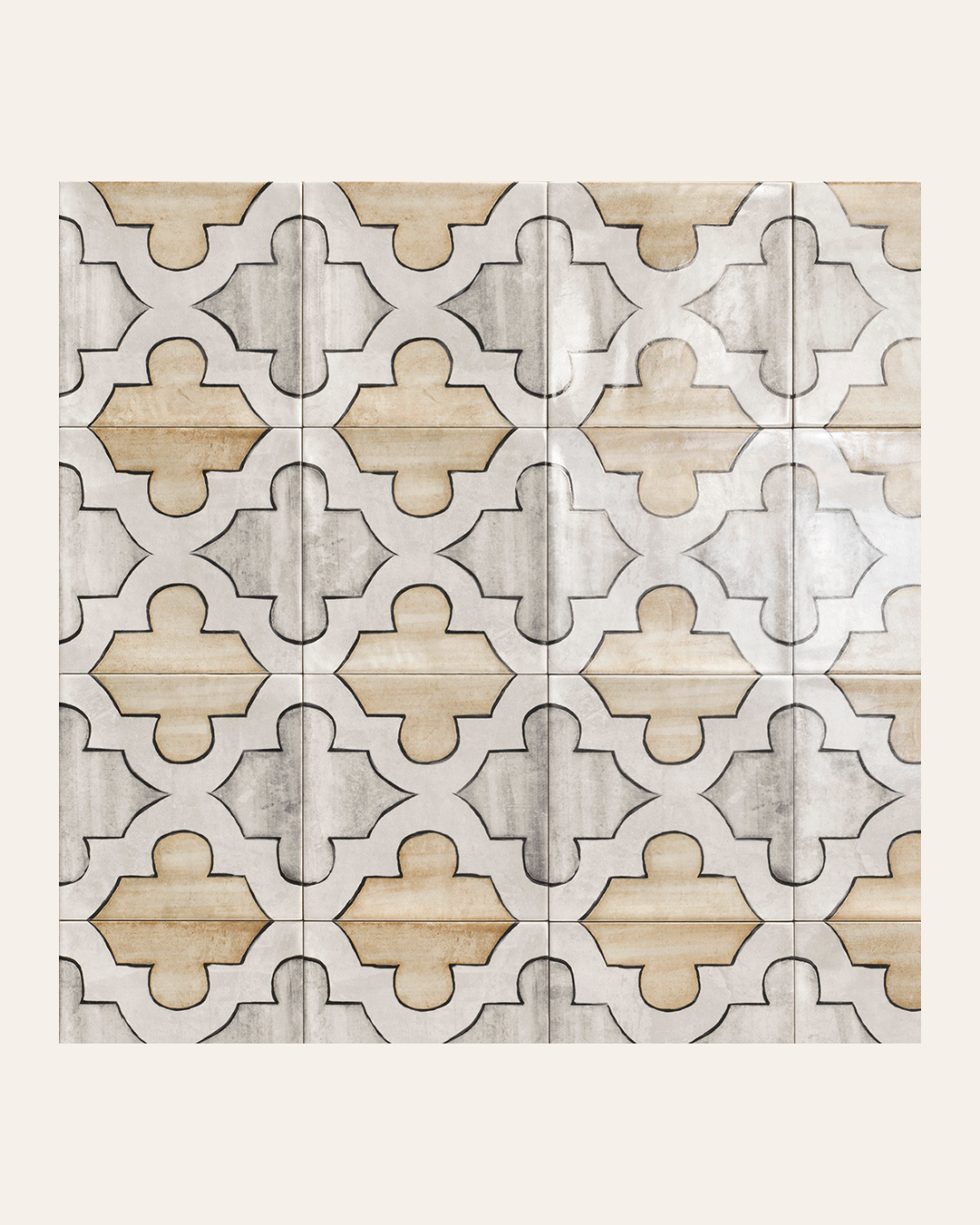 Nazari Picos 15x15 - Carrelage style carreaux de ciment (carton de 1 m2)