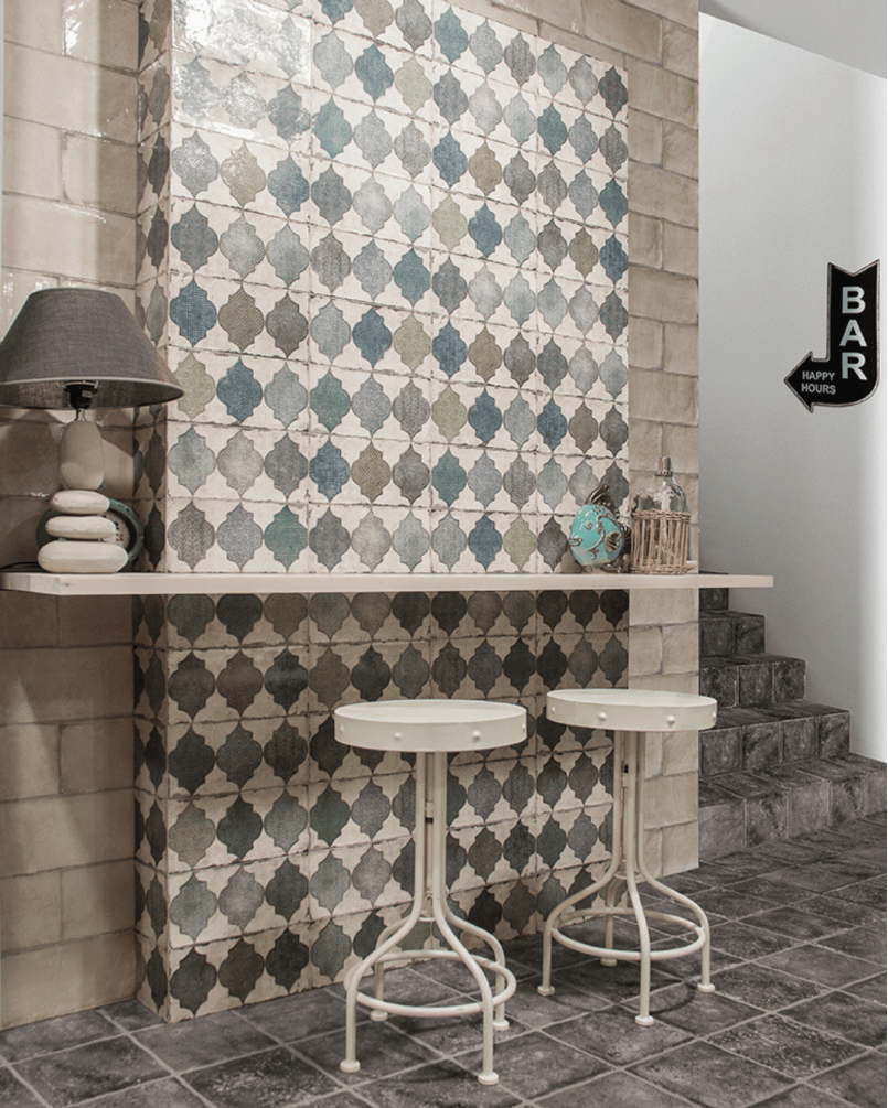 Fenice 15x30 - Faïence décorative (carton de 1 m²)