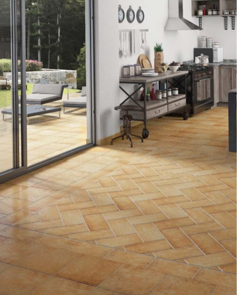 Castilla Teja 31,6x31,6 - Carrelage style traditionnel (carton de 1 m²)