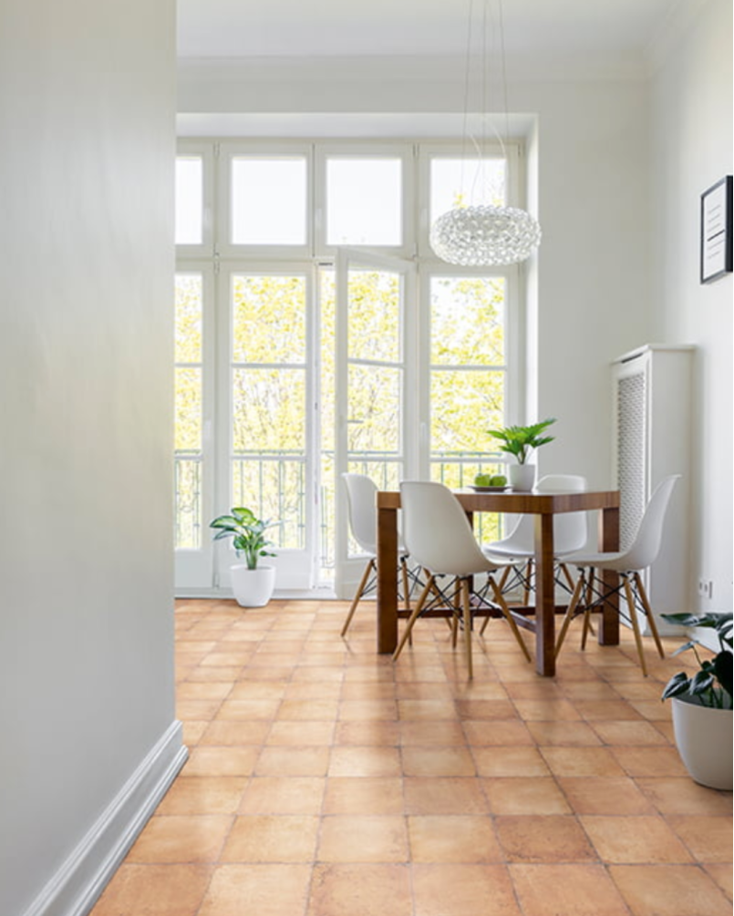 Bottega Ocre 20x20 - Carrelage style traditionnel (carton de 1 m2)