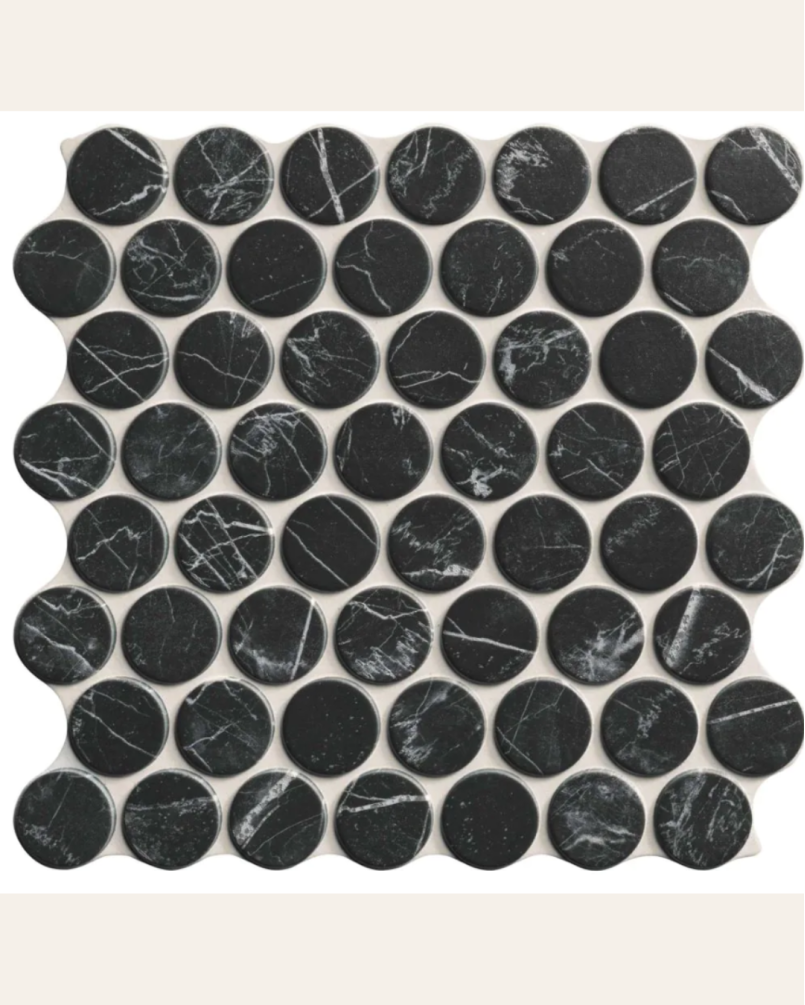 Circle Marquina 30,9x30,9 - Faience relief (carton de 0,86 m2)
