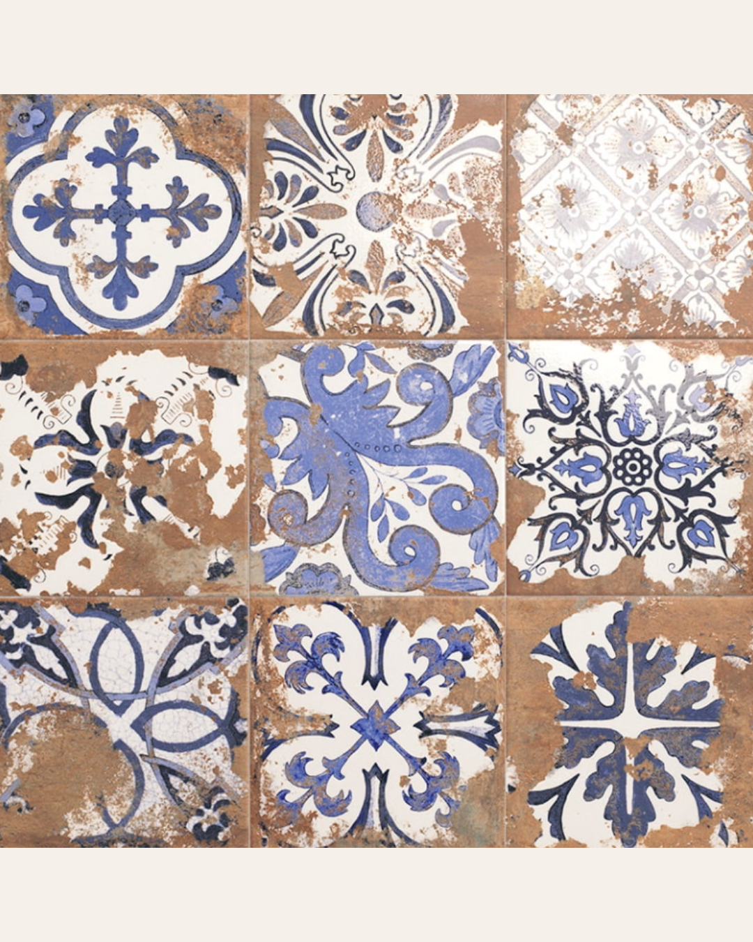 Anthology Cotto 20x20 - Carrelage style carreaux de ciment (carton de 1 m2)