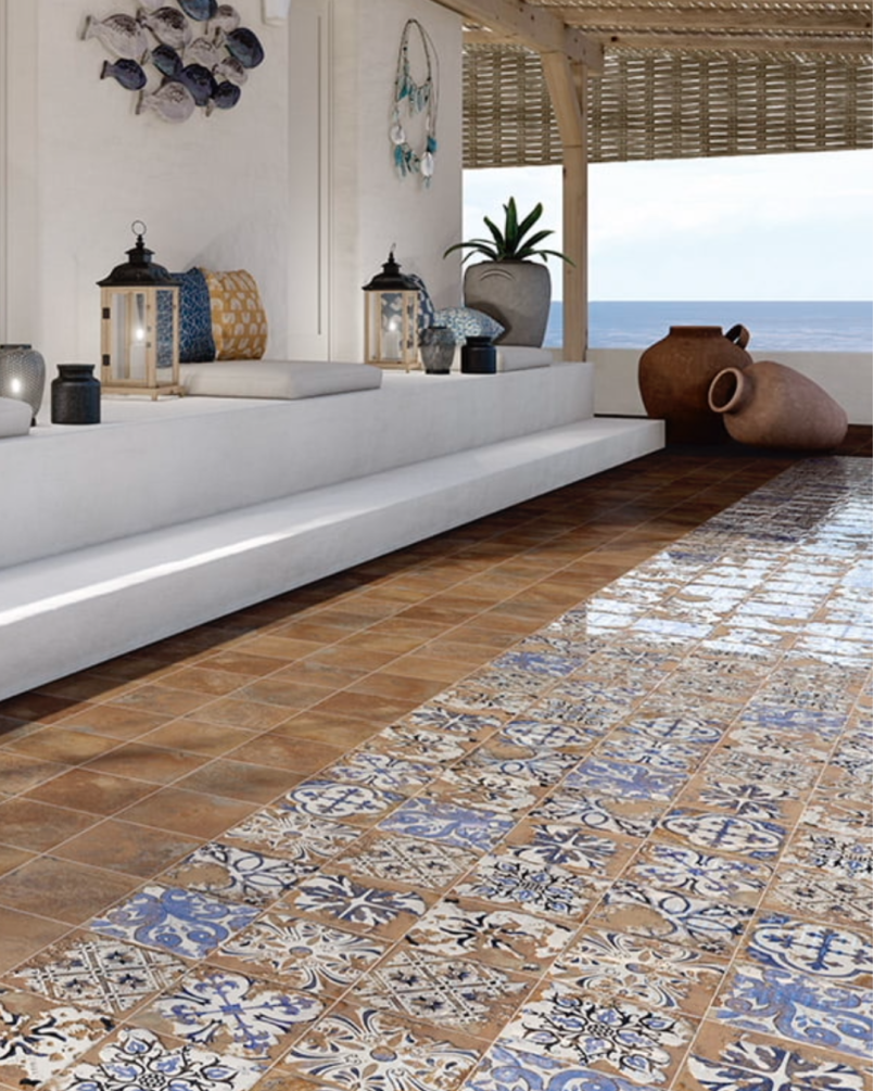 Anthology Cotto 20x20 - Carrelage style carreaux de ciment (carton de 1 m2)