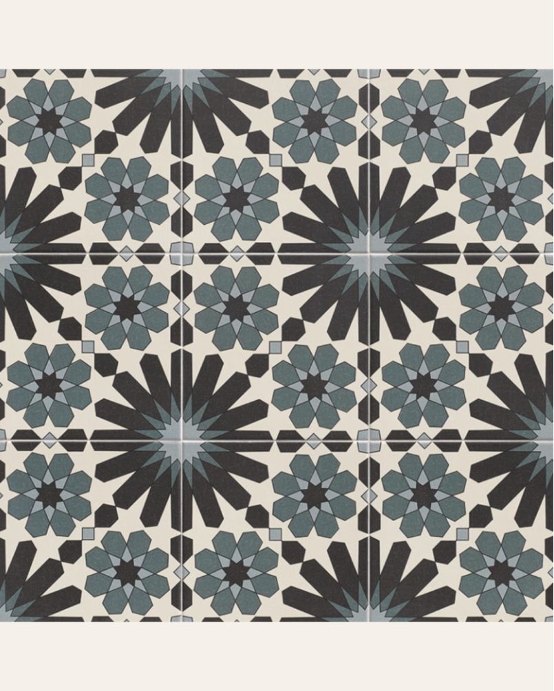 Tanger 20x20 - Carrelage style carreaux de ciment (carton de 1 m²)