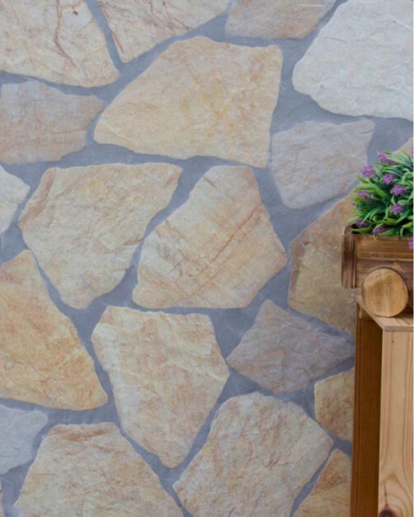 Montesa Ocre (taille S) 15x21,8 - Carrelage effet pierre (carton de 0,44 m²)