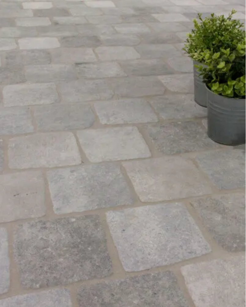 Country Perla 15x15 - Carrelage effet pavé rustique (carton de 0,81 m²)