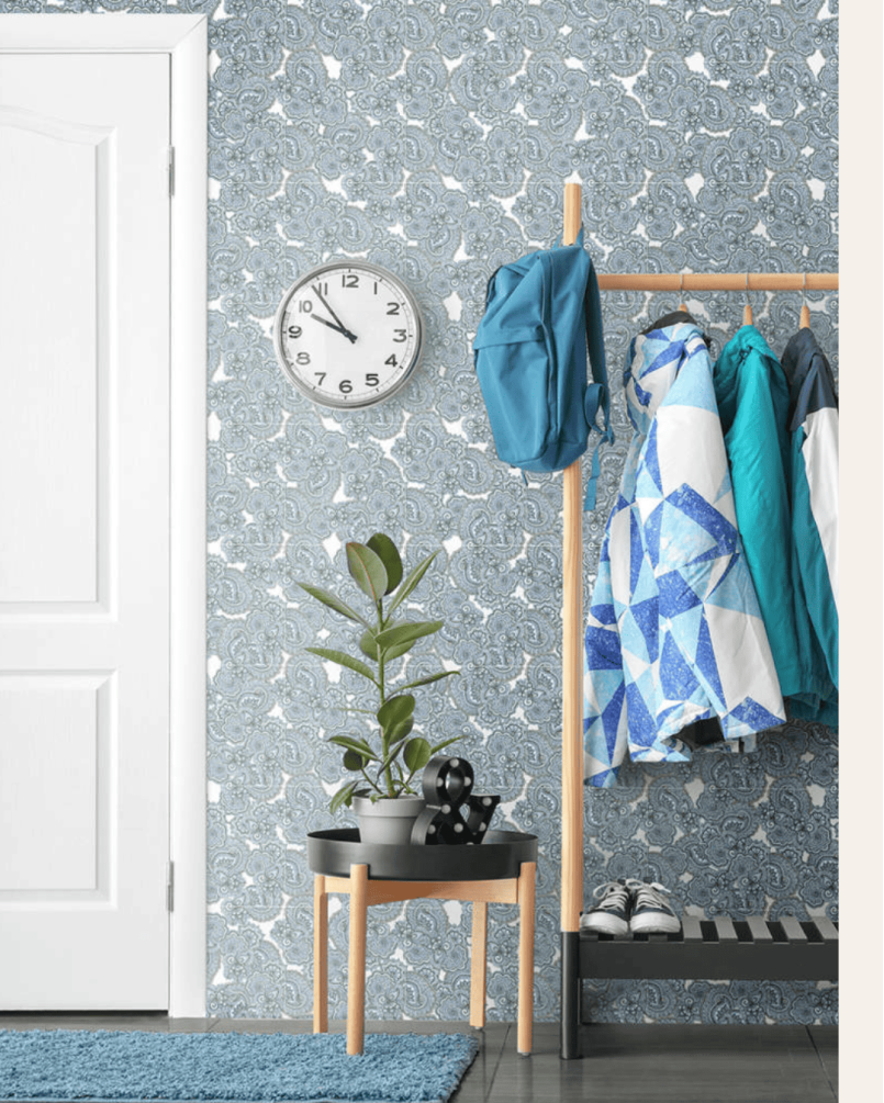 Paisley Laxmi 25x25 - Carrelage Style Cachemire (carton de 1 m²)