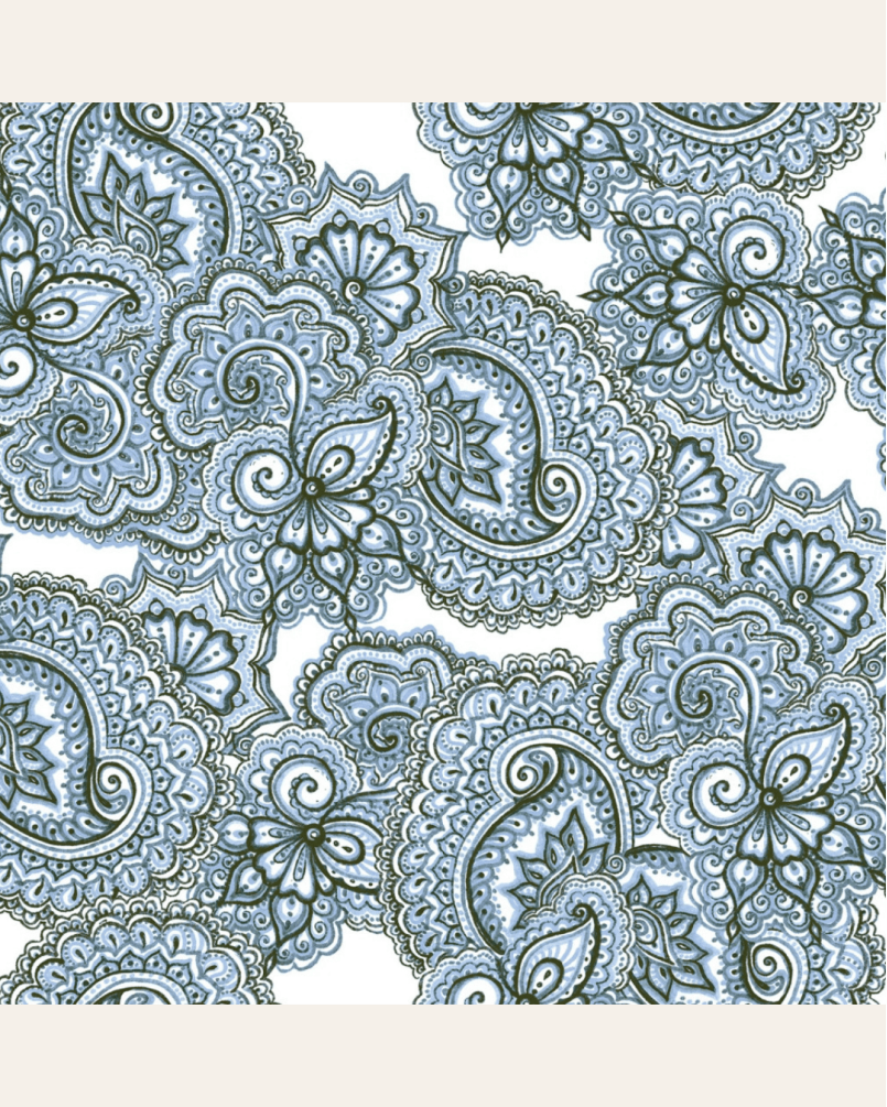 Paisley Laxmi 25x25 - Carrelage Style Cachemire (carton de 1 m²)