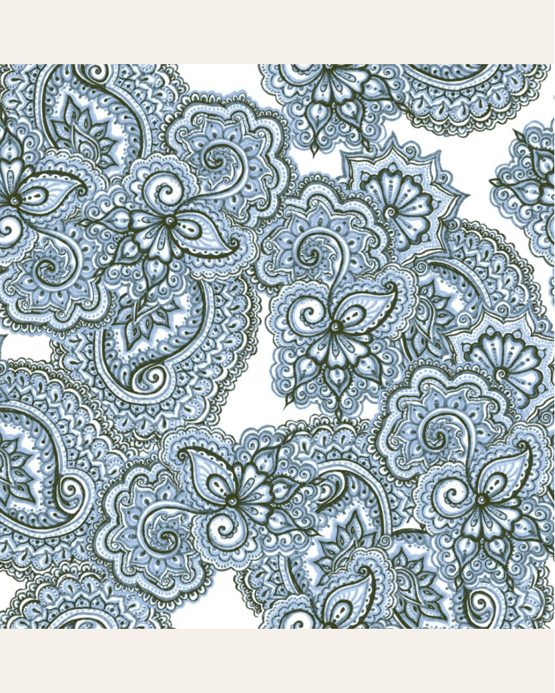 Paisley Laxmi 25x25 - Carrelage Style Cachemire (carton de 1 m²)