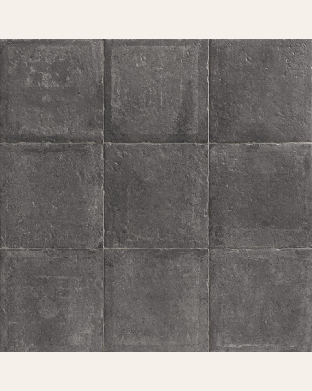 Norland Black 20x20 - Carrelage effet béton (carton de 1 m2)