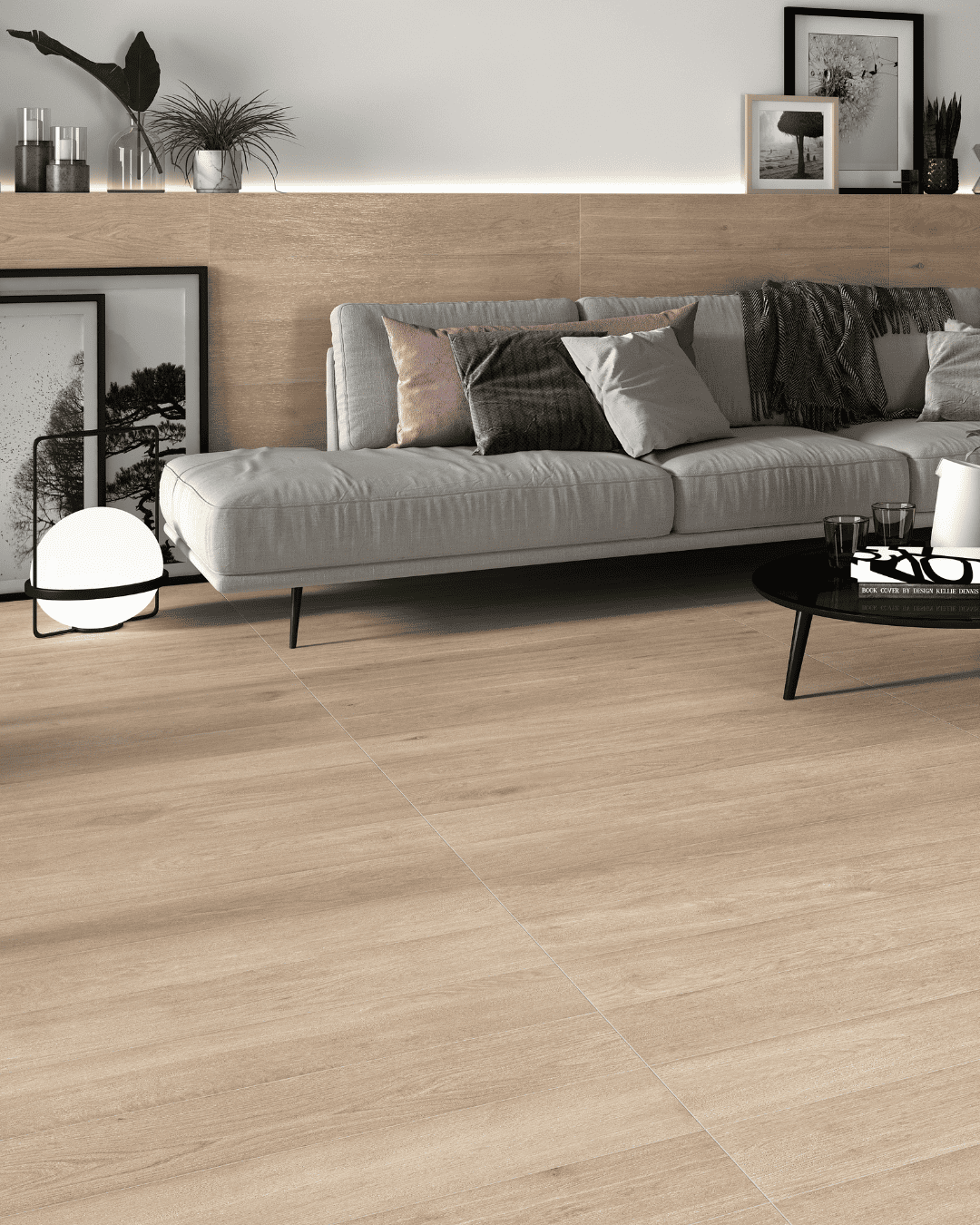 Hardwood Roble 20x120 - Carrelage imitation parquet (carton de 1,16 m²)