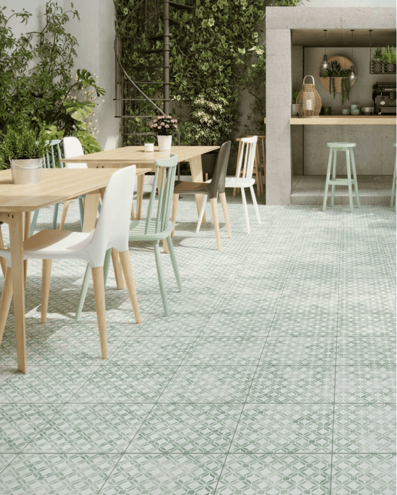 Fresco Mint 32,9x32,9 - Carrelage antidérapant (carton de 0,65 m2)