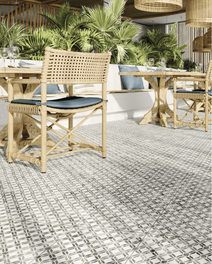 Fresco Black 32,9x32,9 - Carrelage antidérapant (carton de 0,65 m2)