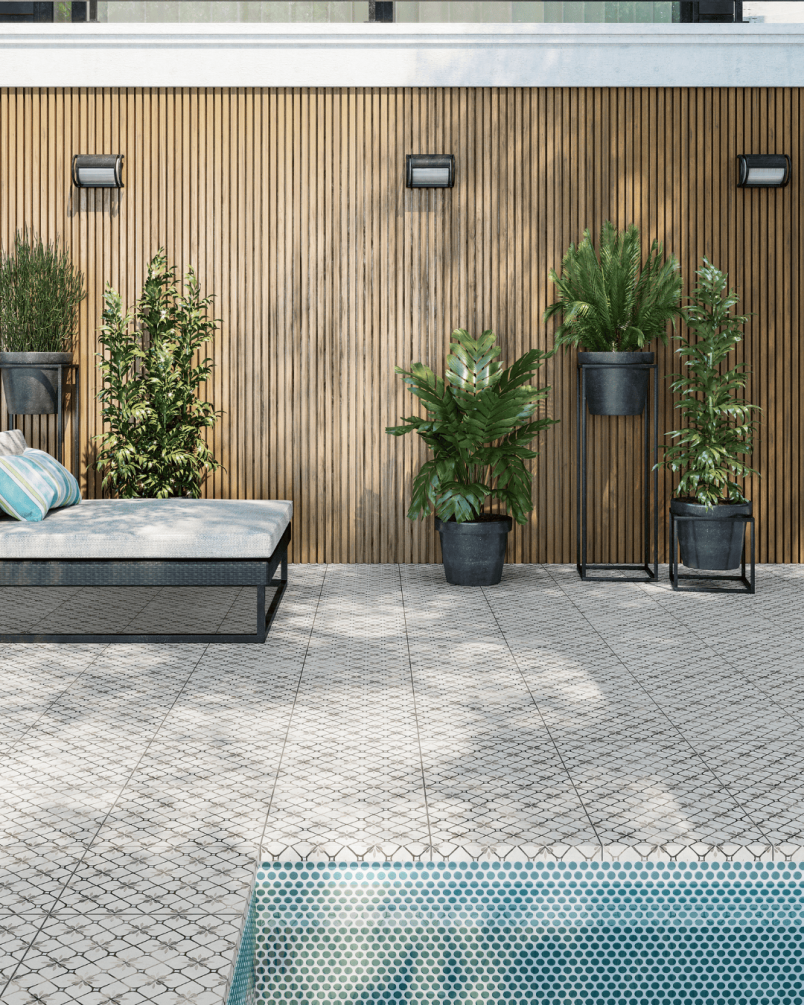 Venice Smoke 32,9x32,9 - Carrelage antidérapant (carton de 0,65 m2)