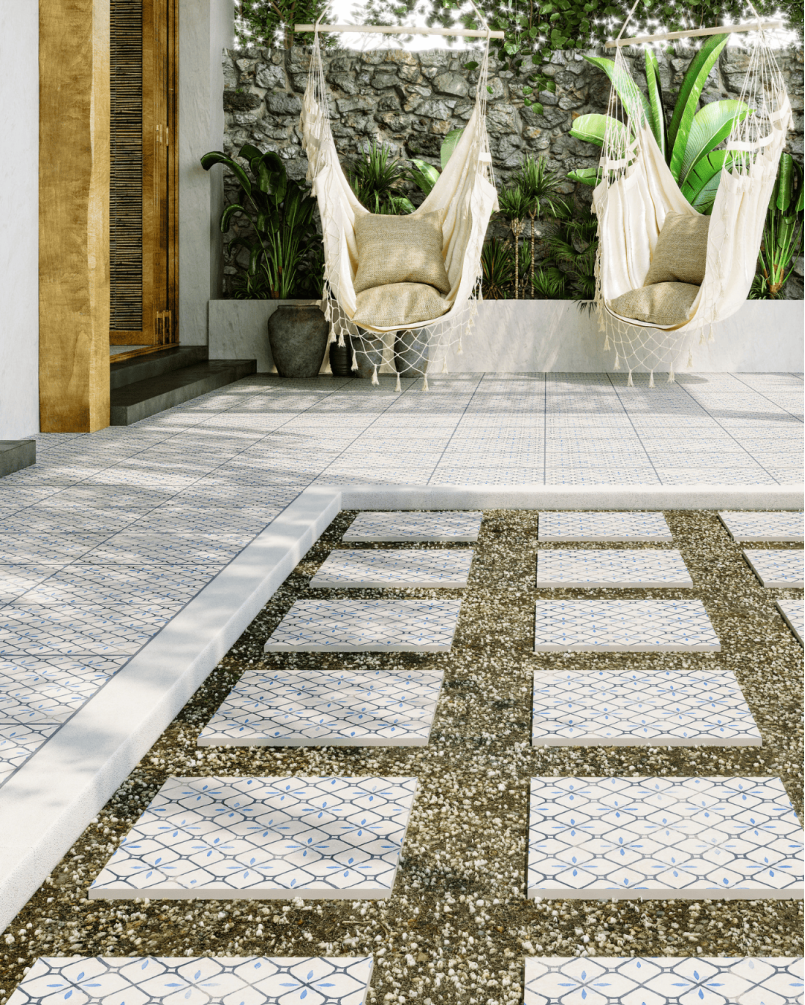 Venice Denim 32,9x32,9 - Carrelage antidérapant (carton de 0,65 m2)