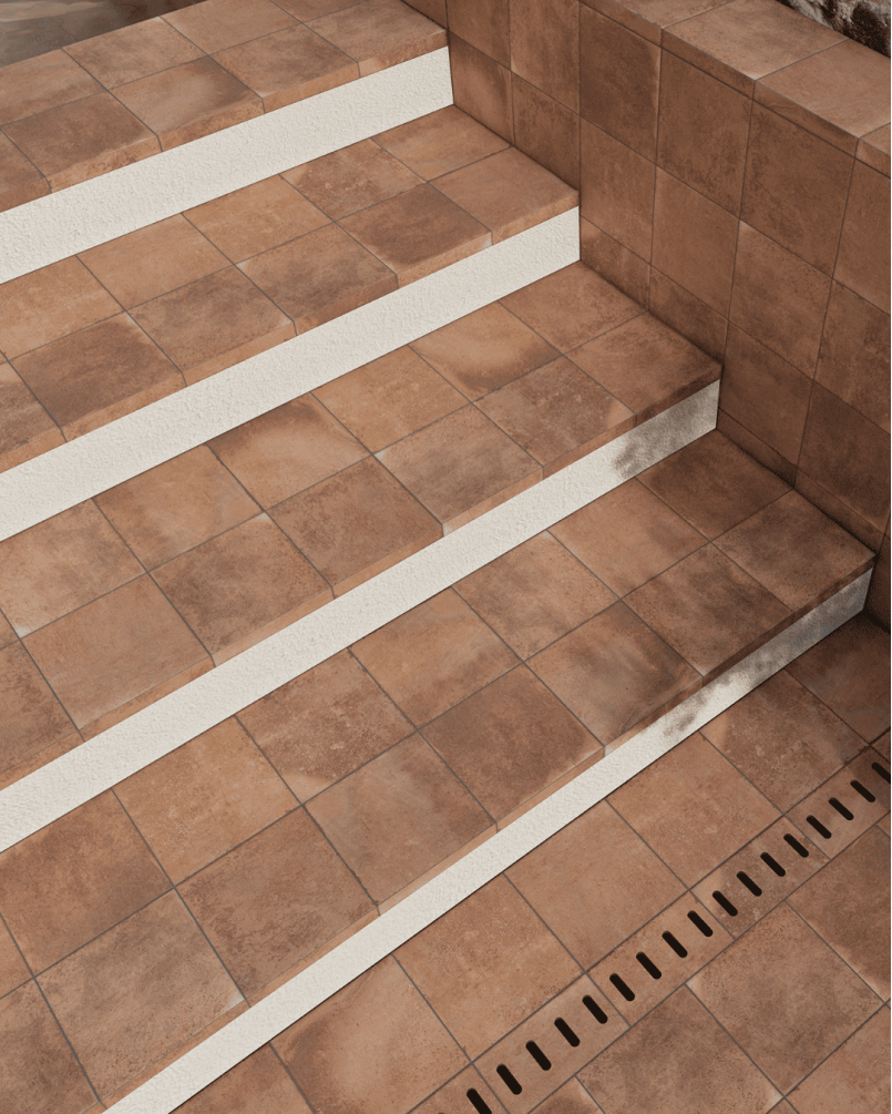 Fondant Cuero 20x20 - Carrelage style traditionnel (carton de 1 m²)