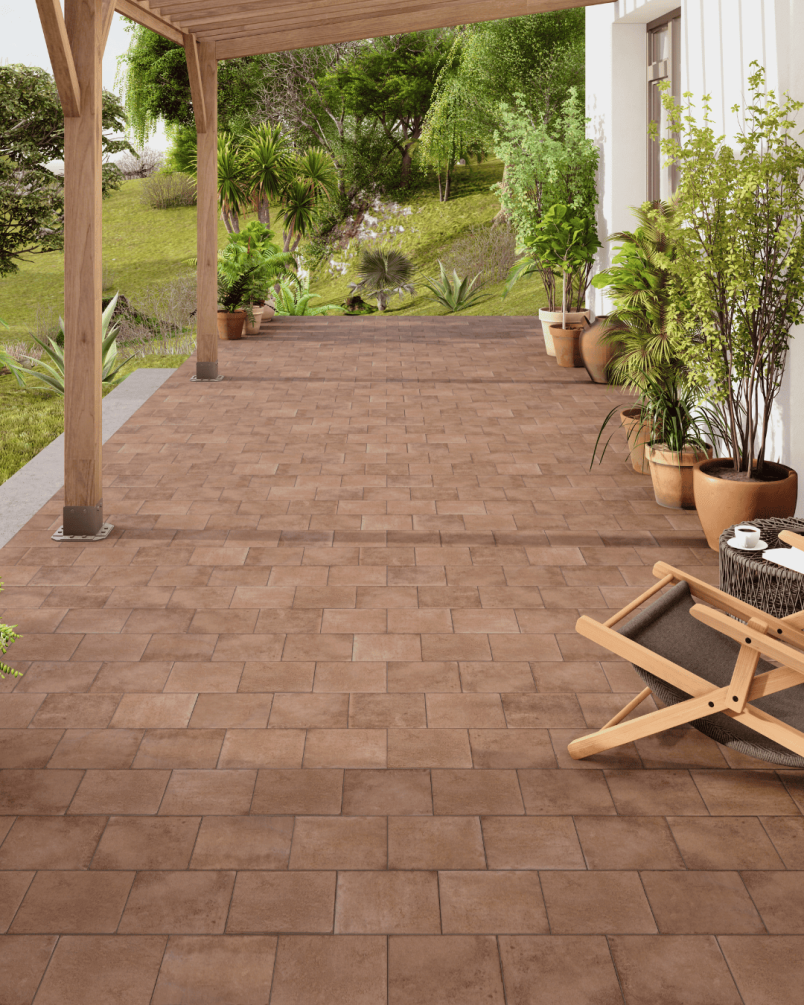 Fondant Cuero 20x20 - Carrelage style traditionnel (carton de 1 m²)