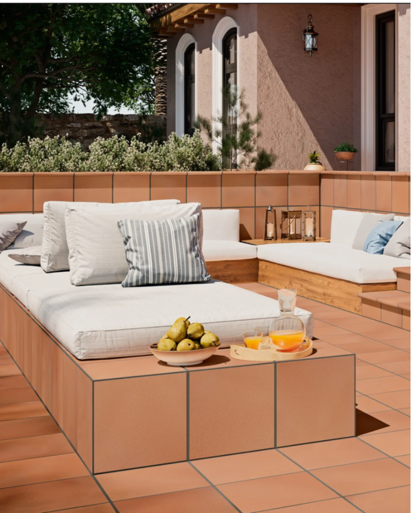 Terre Cuite Mécanique Nice antigel 32,5x32,5 (carton de 0,74 m²)