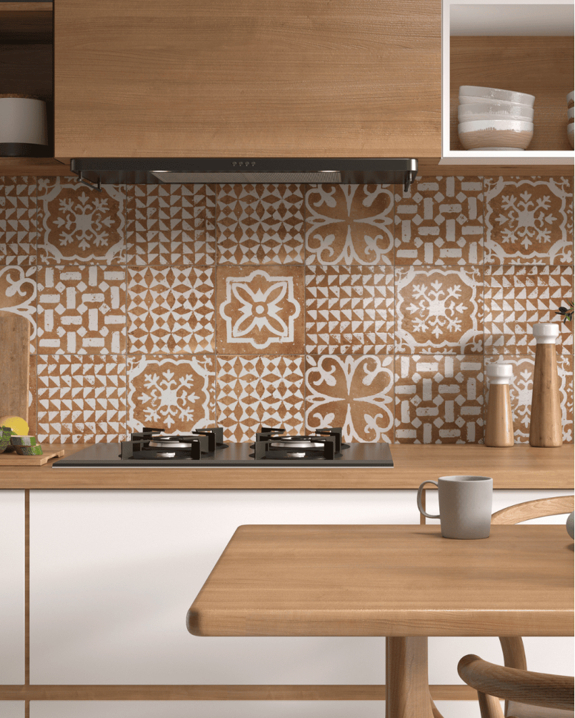 Kasma Natural 20x20 - Carrelage style traditionnel (carton de 1 m²)