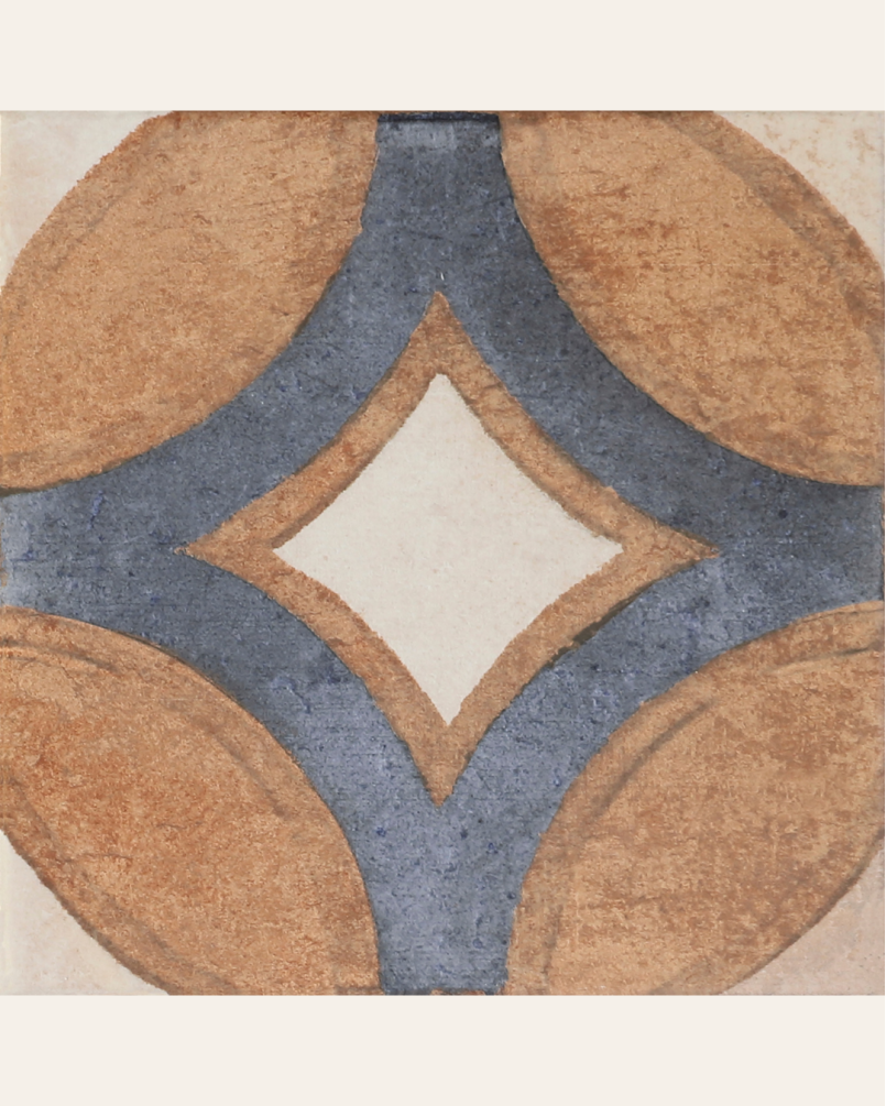 Decor Fondant Natural 20x20 - Carrelage style traditionnel (carton de 1 m²)