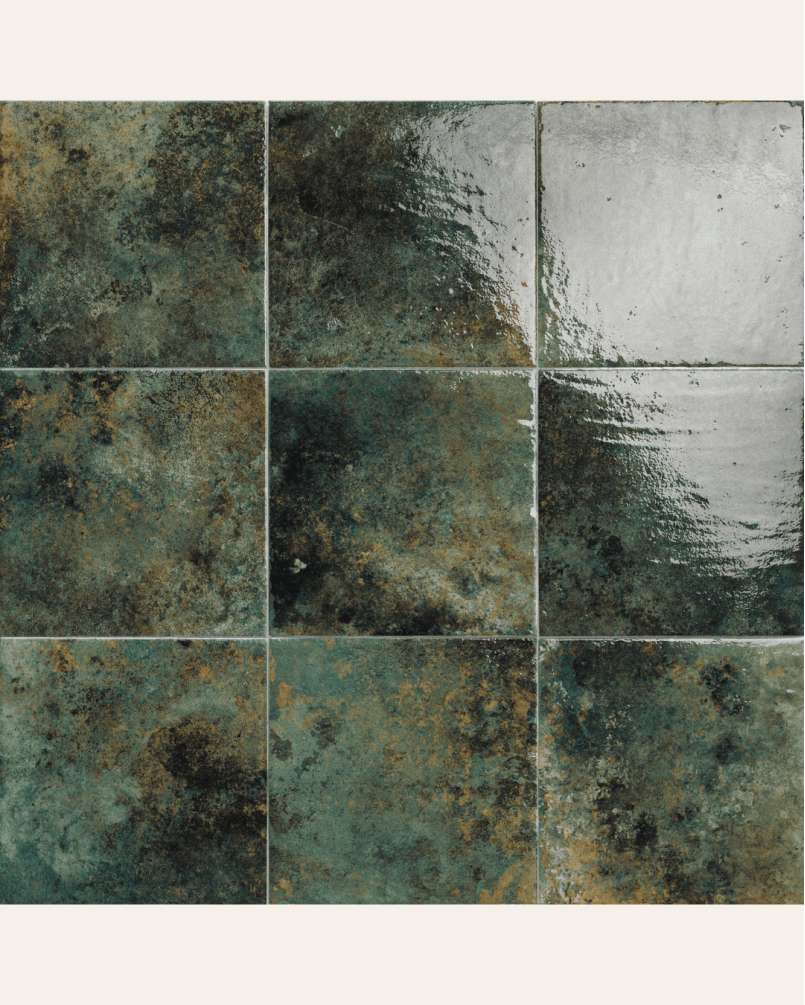 Ocean Green 20x20 carrelage piscine (carton de 1 m2)