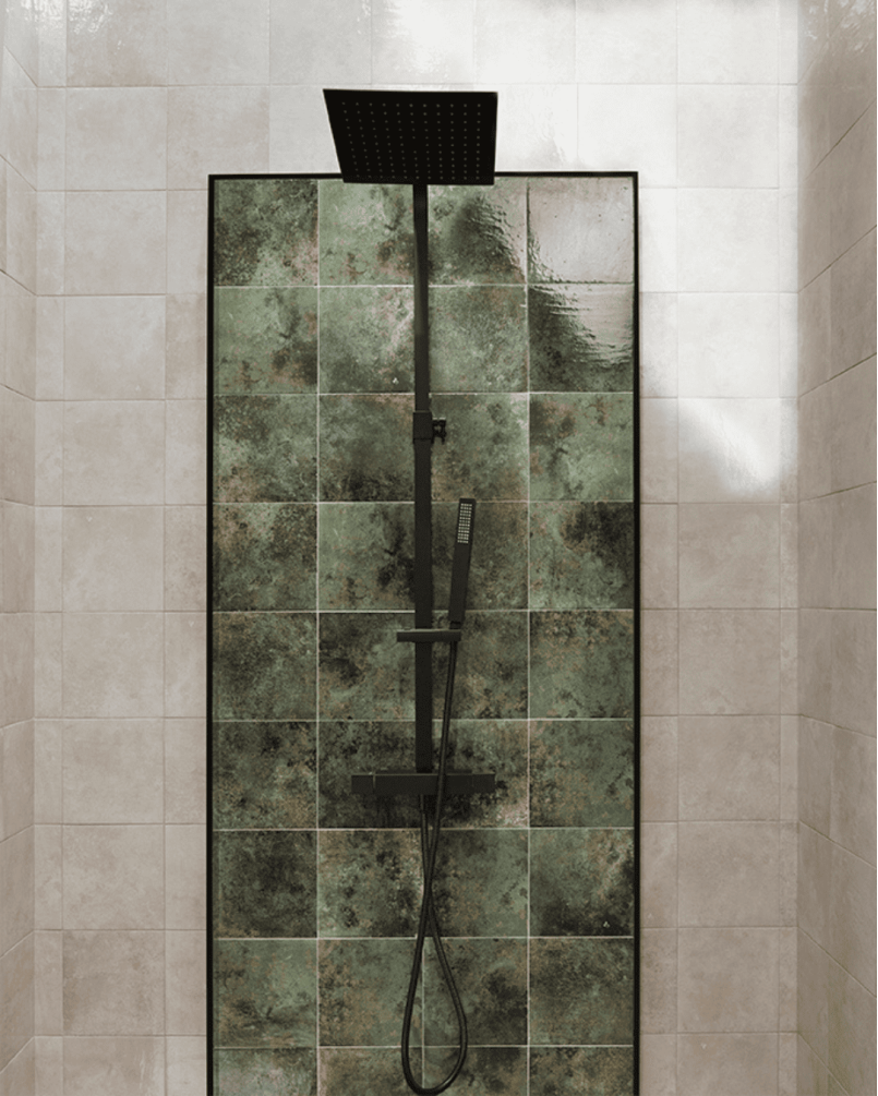 Ocean Green 20x20 carrelage piscine (carton de 1 m2)