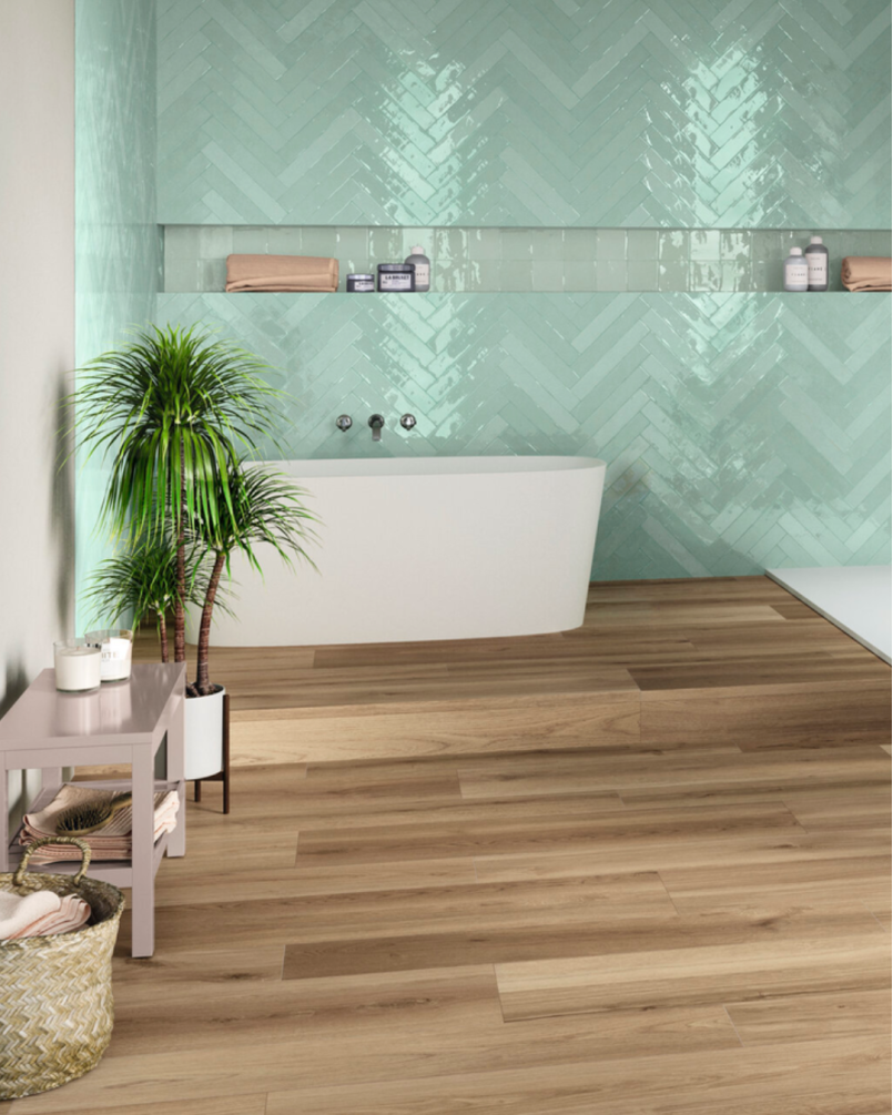 Koen Caramello 30x120 - Carrelage imitation parquet (carton de 1,80 m²)