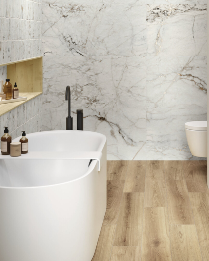 Koen Caramello 30x120 - Carrelage imitation parquet (carton de 1,80 m²)