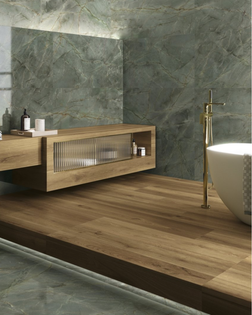 Koen Miele 30x120 - Carrelage imitation parquet (carton de 1,06 m²)
