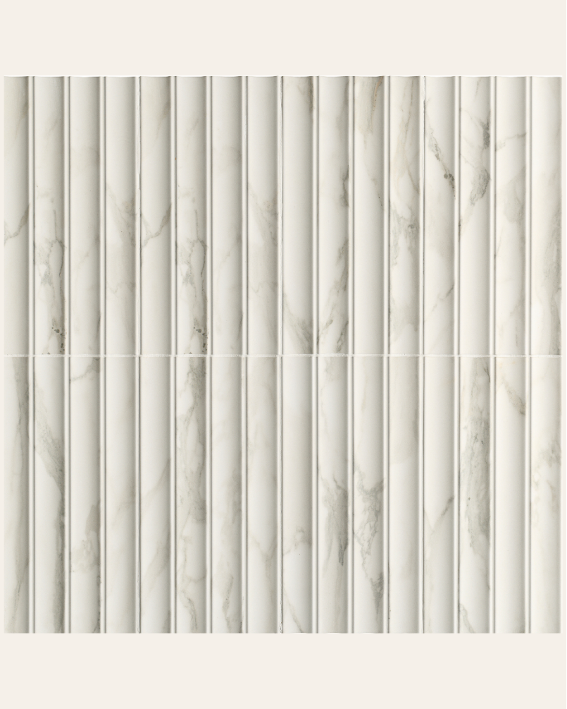 Concav White 15x30 -...