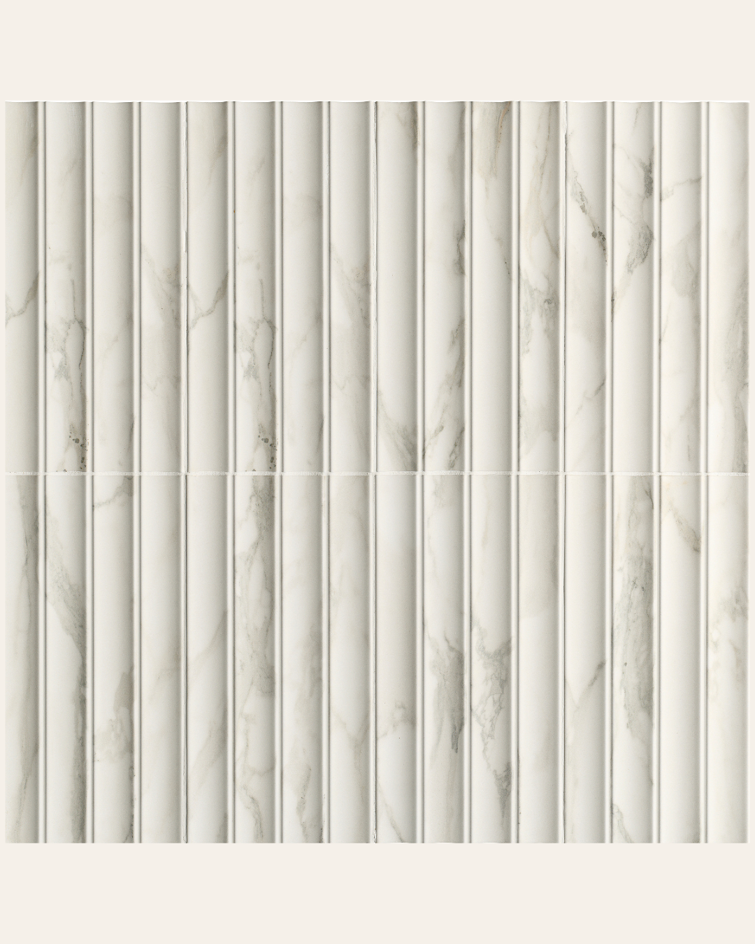 Concav White 15x30 - Faience style relief (carton de 0,81 m2)