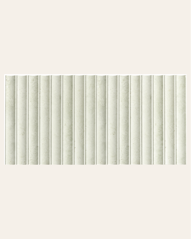 Concav Green 15x30 - Faience style relief (carton de 0,81 m2)