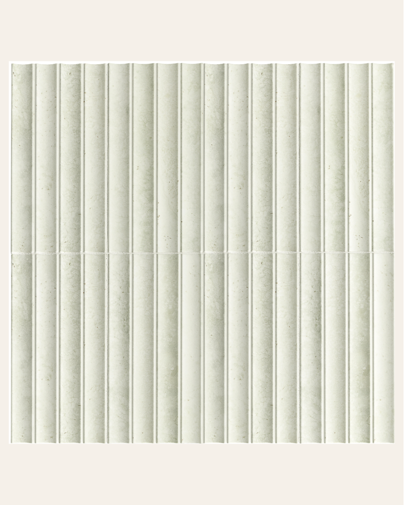 Concav Green 15x30 - Faience style relief (carton de 0,81 m2)