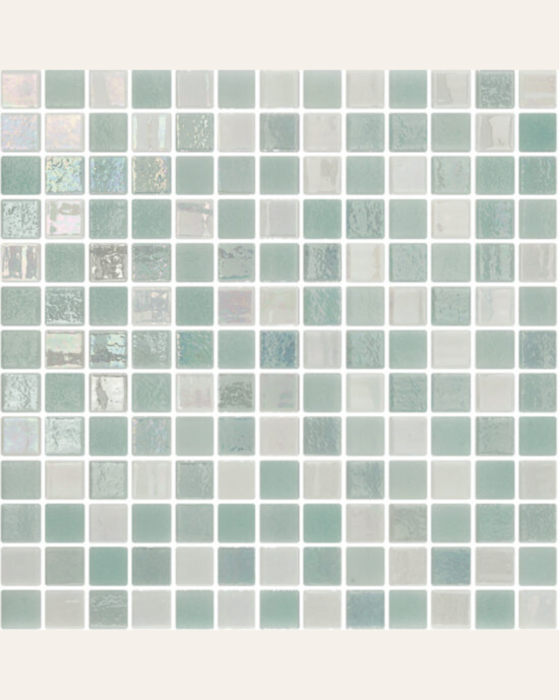 Bahamas 2,5x2,5 - Mosaïque pour piscine (carton de 2 m²)