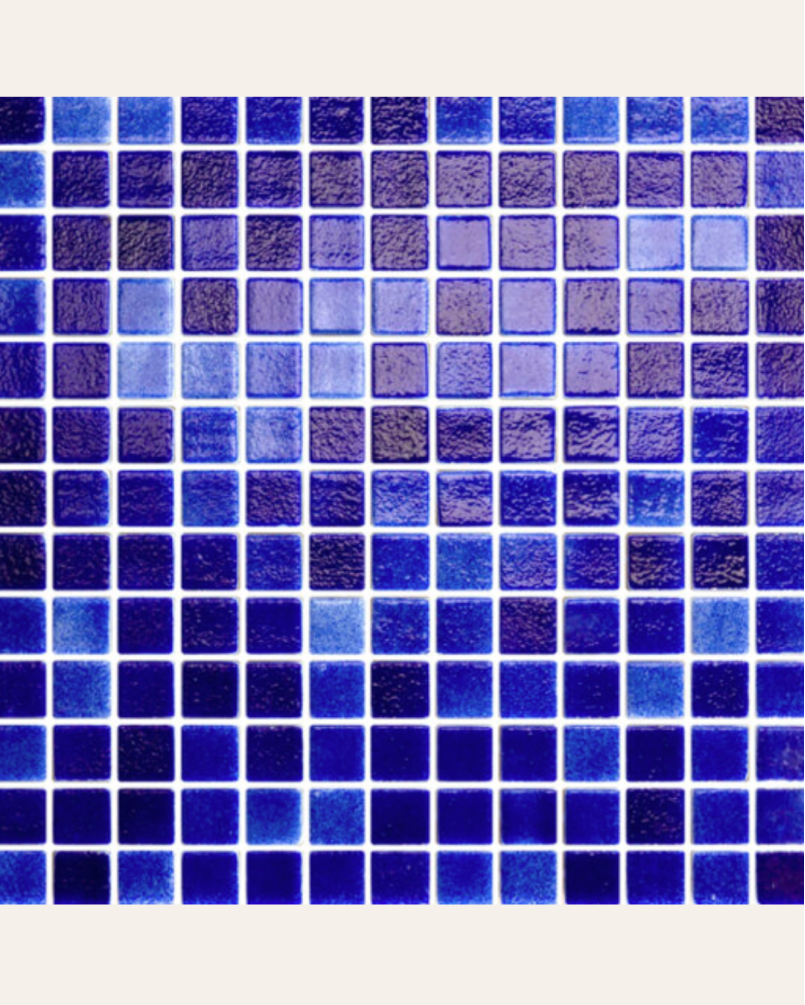 Niebla Fuerte 2,5x2,5 - Mosaïque piscine (carton de 2 m²)