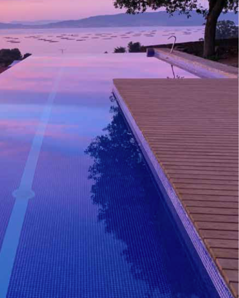 Azul Fuerte 2,5x2,5 - Mosaïque pour piscine (carton de 2 m²)