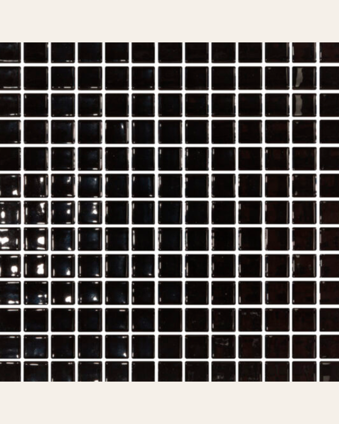 Negro 2,5 x 2,5 - Mosaïque pour piscine (carton de 2 m²)
